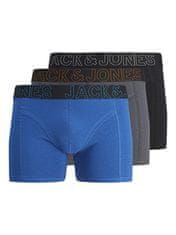 Jack&Jones 3 PACK - pánské boxerky JACMURPHY 12263892 Exuberance (Velikost M)