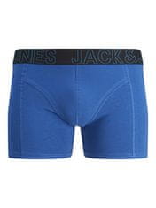 Jack&Jones 3 PACK - pánské boxerky JACMURPHY 12263892 Exuberance (Velikost M)