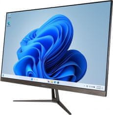 Umax All-in-One U-One 27AN Pro/ 27" IPS/ 1920x1080/ N100/ 8GB/ 256GB SSD/ HDMI/ 3x USB 3.2/ 2x USB 2.0/ W11 Pro/ černý