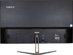 Umax All-in-One U-One 27AN Pro/ 27" IPS/ 1920x1080/ N100/ 8GB/ 256GB SSD/ HDMI/ 3x USB 3.2/ 2x USB 2.0/ W11 Pro/ černý