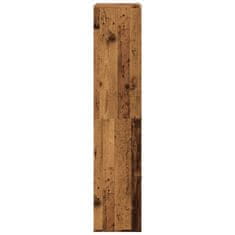 Vidaxl Knihovna old wood 100 x 33 x 155,5 cm kompozitní dřevo