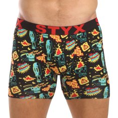 Styx Pánské boxerky long art sportovní guma toohot (UN1458) - velikost XXL