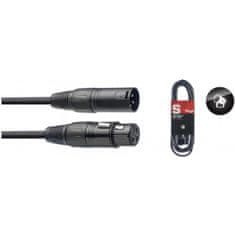 Stagg SDX5, DMX kabel 3-pin XLR/XLR, 5 m