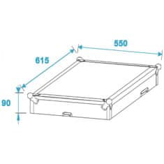 Roadinger Special Combi case 6HE