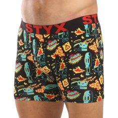 Styx Pánské boxerky long art sportovní guma toohot (UN1458) - velikost XXL