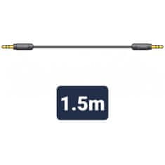 AV:link Precision kabel Jack 3.5mm stereo/Jack 3.5mm stereo, 1,5m