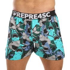 Represent Pánské trenky exclusive Mike Happy Sharks (R4M-BOX-0709) - velikost M