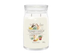 Yankee Candle Vonná svíčka Signature ve skle velká Sweet Vanilla Horchata 567g