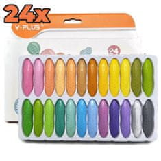 Bellestore Kreativní voskovky ColorBurst (24 kusů)