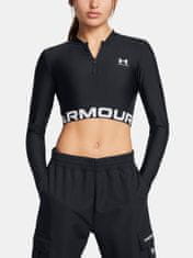 Under Armour Dámské tričko HeatGear Rib 1/4 Zip LS XL