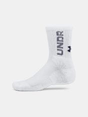 Under Armour Unisexové ponožky UA 3-Maker 3pk Mid-Crew M