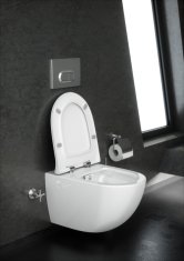 Vitra SENTO WC závěsné Rim-ex s bidet.tryskou 7748-003-0559 - Vitra