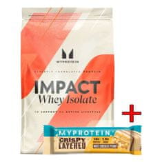 MyProtein Impact Whey ISOLATE 1000 g Příchuť: Vanilka