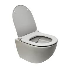 Vitra Sento zá WC sm.flush šedý 54cmvč.sed 7848-076-0101 - Vitra