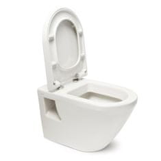 Vitra Integra závěsné WC 54 cm vč. sedát 7063-003-6286 - Vitra