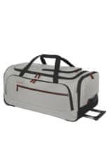 Travelite Crosslite 5.0 Wheeled Duffle M White Sand