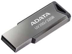 Adata UV350/32GB/USB 3.1/USB-A/Stříbrná