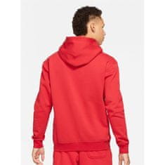 Nike Mikina červená 183 - 187 cm/L Air Jordan Essential Fleece