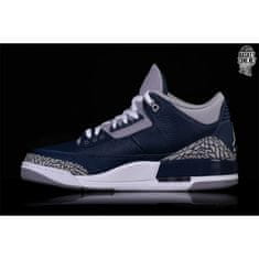 Nike Boty tmavomodré 40.5 EU Air Jordan 3 Retro Georgetown