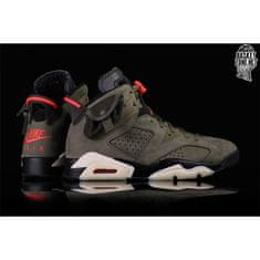 Nike Boty zelené 45.5 EU Air Jordan 6 Retro Sp Travis Scott