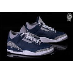 Nike Boty tmavomodré 40.5 EU Air Jordan 3 Retro Georgetown