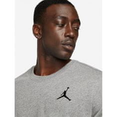 Nike Tričko šedé L Air Jordan Jumpman Crew