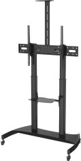 Neomounts Neomounts PLASMA-M1950E / Mobile Flat Screen Floor Stand (height: 134-166 cm) / Black