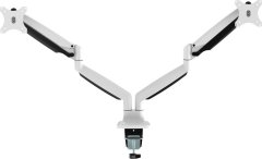 Neomounts Neomounts Select NM-D750DWHITE / Flat Screen Desk mount (10-32") desk clamp/grommet / White