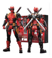 MARVEL ZD Toys Deadpool & Wolverine Akční figurky Deadpool + příslušenství..