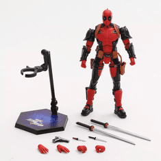 MARVEL ZD Toys Deadpool & Wolverine Akční figurky Deadpool + příslušenství..