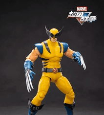 MARVEL ZD Toys Deadpool & Wolverine Akční figurky Wolverin + příslušenství..