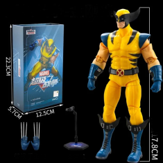 MARVEL ZD Toys Deadpool & Wolverine Akční figurky Wolverin + příslušenství..