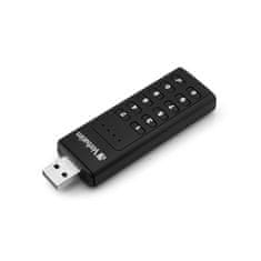 Verbatim 128GB USB-A Flash 3.0 Keypad Secure Store'n'Go , s numerickou klávesnicí, 256-BIT AES