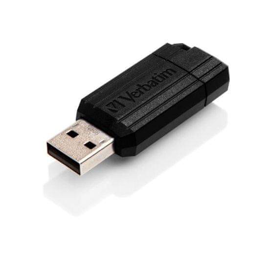 Verbatim 128GB USB Flash 2.0 PIN STRIPE Store'n'Go černý P-blist