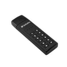 Verbatim 128GB USB-A Flash 3.0 Keypad Secure Store'n'Go , s numerickou klávesnicí, 256-BIT AES