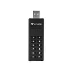 Verbatim 128GB USB-A Flash 3.0 Keypad Secure Store'n'Go , s numerickou klávesnicí, 256-BIT AES