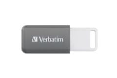 Verbatim 128GB USB Flash 2.0 DataBar šedý