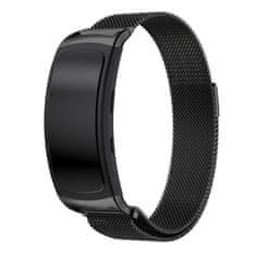 BStrap Milanese řemínek na Samsung Gear Fit 2, black