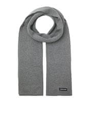 Jack&Jones Pánská šála JACDNA 12102728 Grey Melange