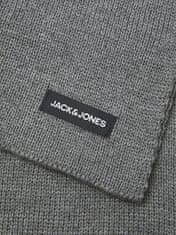 Jack&Jones Pánská šála JACDNA 12102728 Grey Melange