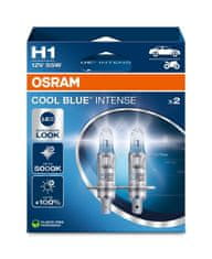 Osram OSRAM H1 12V 55W P14.5s Cool Blue INTENSE NextGen. 5000K plus 100procent Duo 2ks 64150CBN-2HB