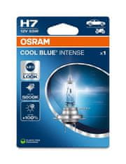 Osram OSRAM H7 12V 55W PX26d Cool Blue INTENSE NextGen. 5000K plus 100procent 64210CBN-1BL