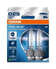 Osram OSRAM D2S 35W P32d-2 XENARC COOL BLUE INTENSE NextGen. 6200K plus 150procent 2ks 66240CBN-2HB