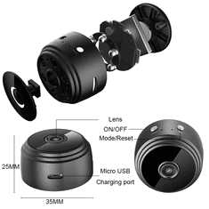 Secutek IP magnetická minikamera SBS-A9