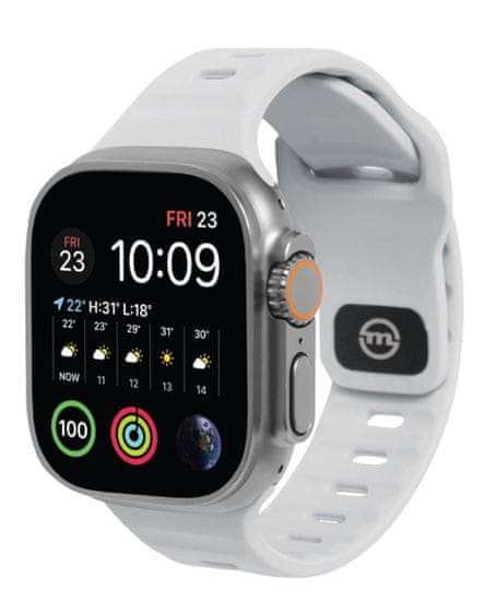 Mobile-origin Strap, white - Apple Watch 49mm/45mm/44mm/42mm