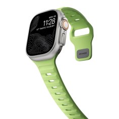 Nomad Nomad Sport Strap, Glow 2.0 - Apple Watch Ultra 2/1 (49mm) 9/8/7 (45mm)/6/SE/5/4 (44mm)/3/2/1 (42mm)