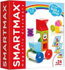 SmartMax Magnetická stavebnice Moji první Build & Drive 10 dílků