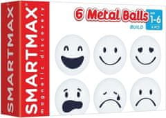 SmartMax Magnetická stavebnice Metal Balls Build 6 dílků