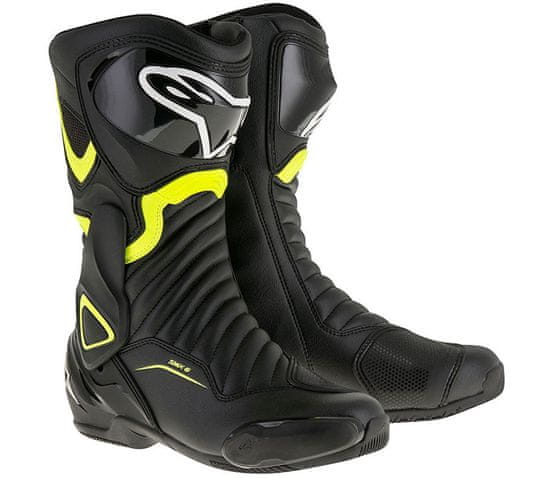 Alpinestars boty SMX-6 black/yellow fluo