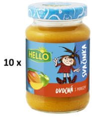 Hello ovocná svačinka s mangem 10 x 190 g